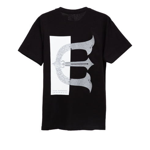 Evisen E Rectangle T-Shirt Black 173718485 Degli Uberti